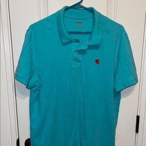 Express Blue Polo Shirt Classic Design